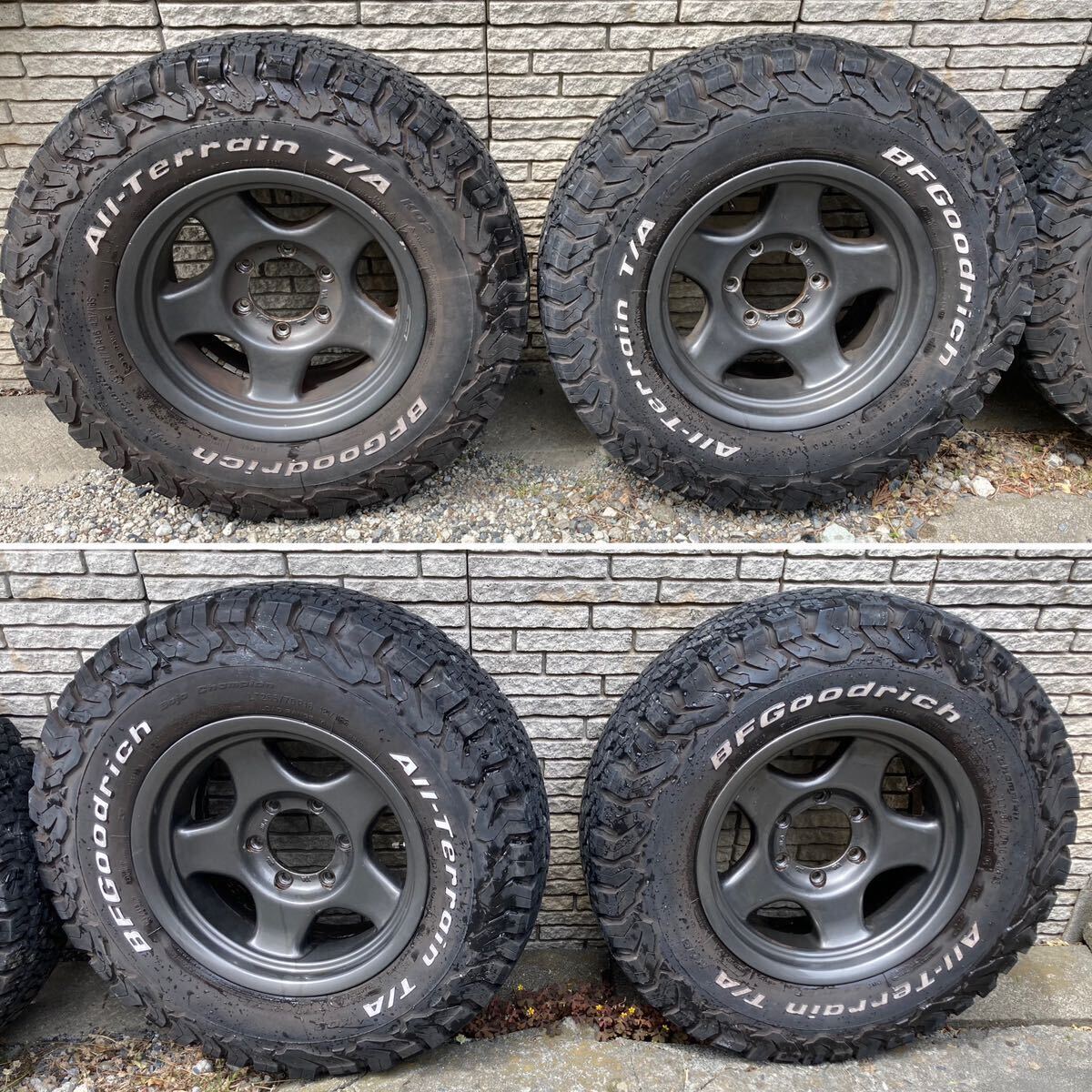 ブラッドレーV 8J ±0 BFグッドリッチ A/T KO 2 265/70R16　4本セット_画像2