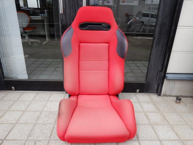 * semi bucket seat *RECARO SR3 manner * Recaro type bucket seat red [24041610]