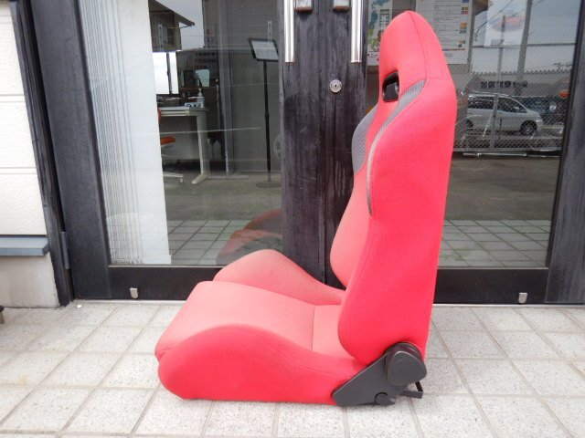 * semi bucket seat *RECARO SR3 manner * Recaro type bucket seat red [24041610]