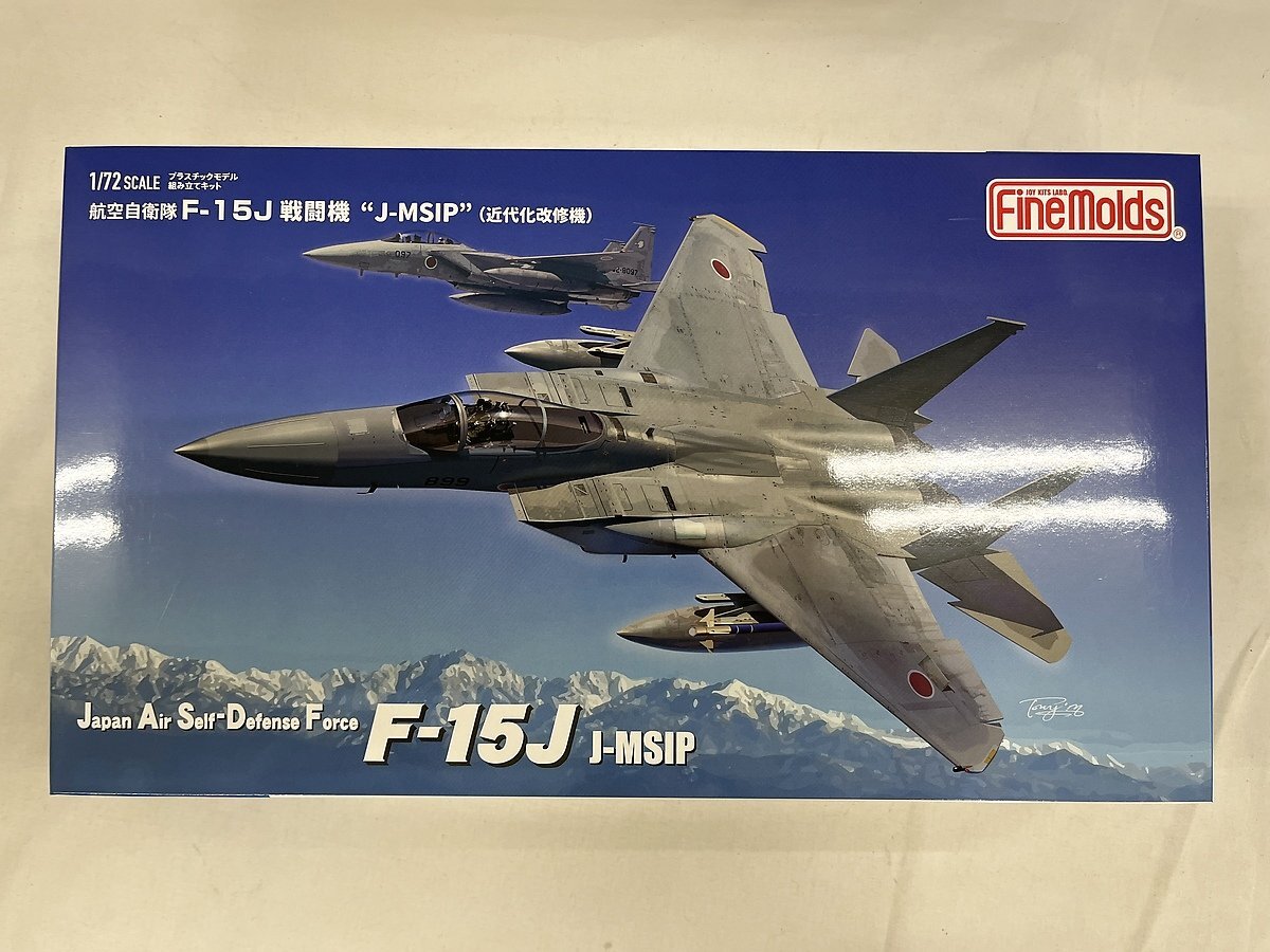 【1円～】【未開封】1/72 航空自衛隊 F-15J 戦闘機 “J-MSIP” (近代化改修機)の画像1