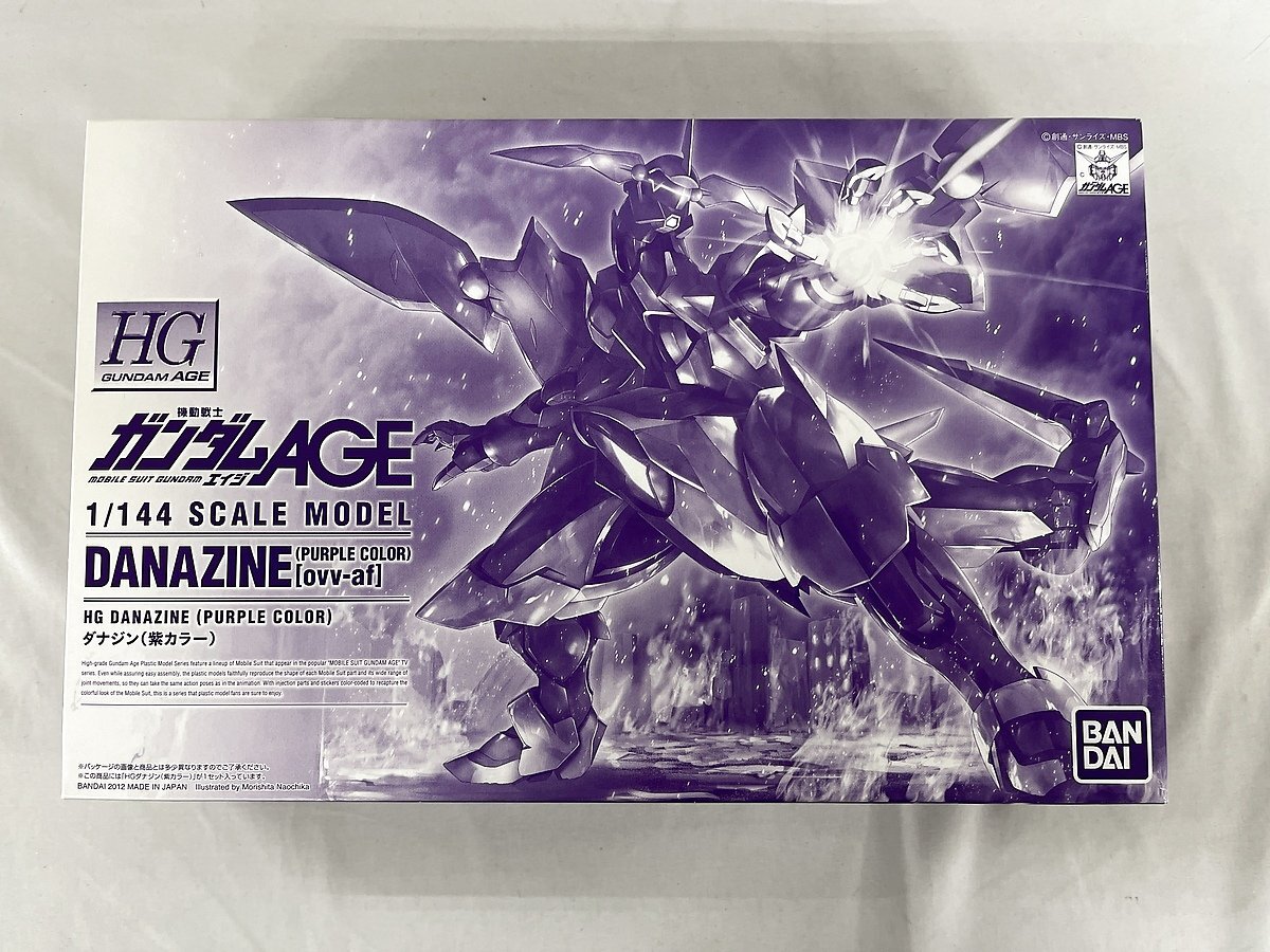 【未開封】1/144 HG ダナジン(紫カラー) 「機動戦士ガンダムAGE」 ホビーオンラインショップ限定 [0178526]_画像1