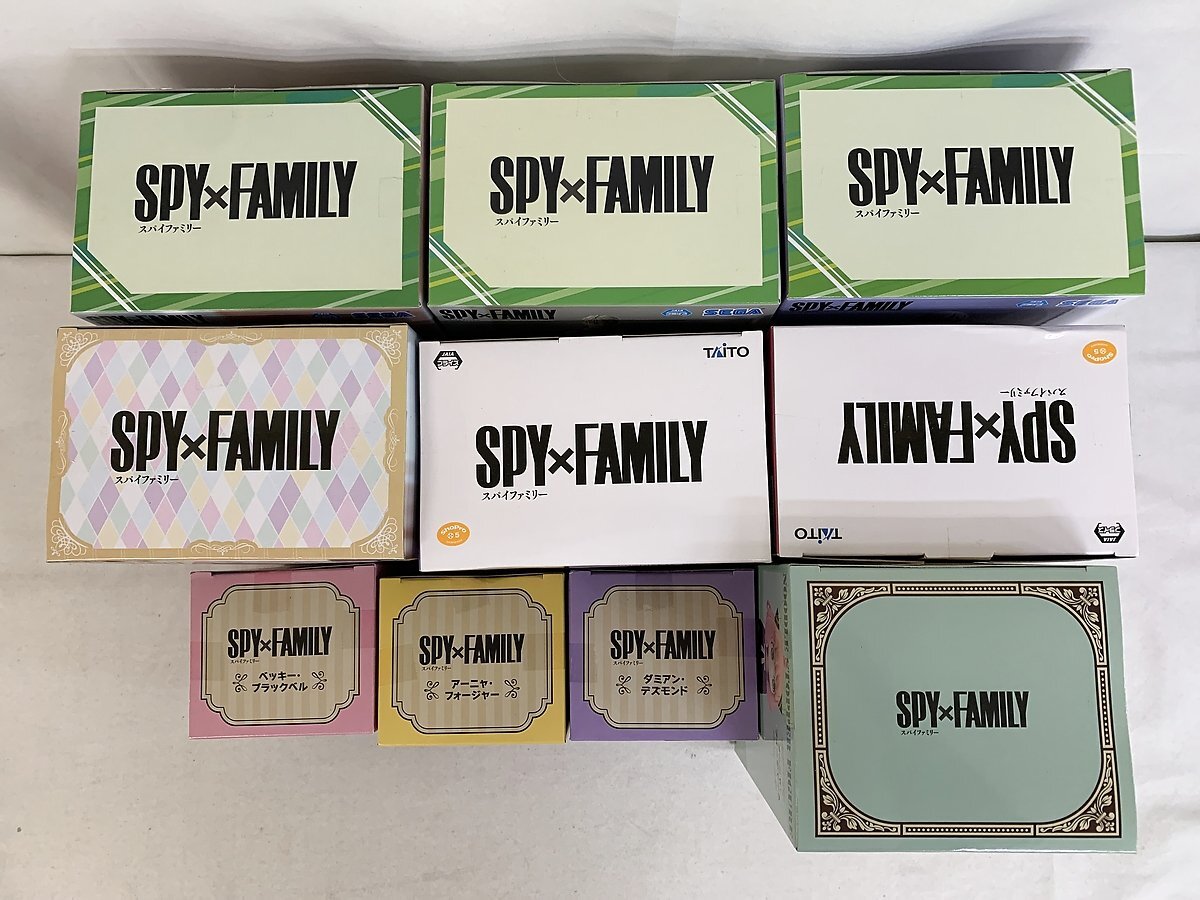 【1円～】SPY×FAMILY フィギュア まとめ売り 10点セット_画像1