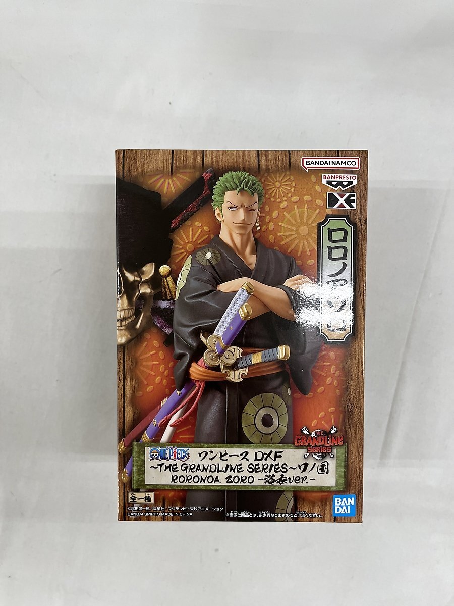 【1円～】【未開封】ロロノア・ゾロ ワンピース DXF～THE GRANDLINE SERIES～ワノ国 RORONOA ZORO-浴衣ver.-_画像1