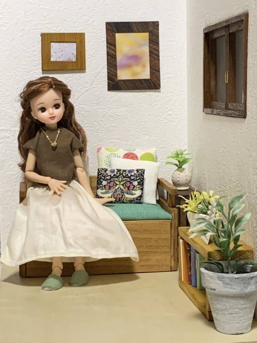  doll house Licca-chan for relaxation. . part shop hand made 