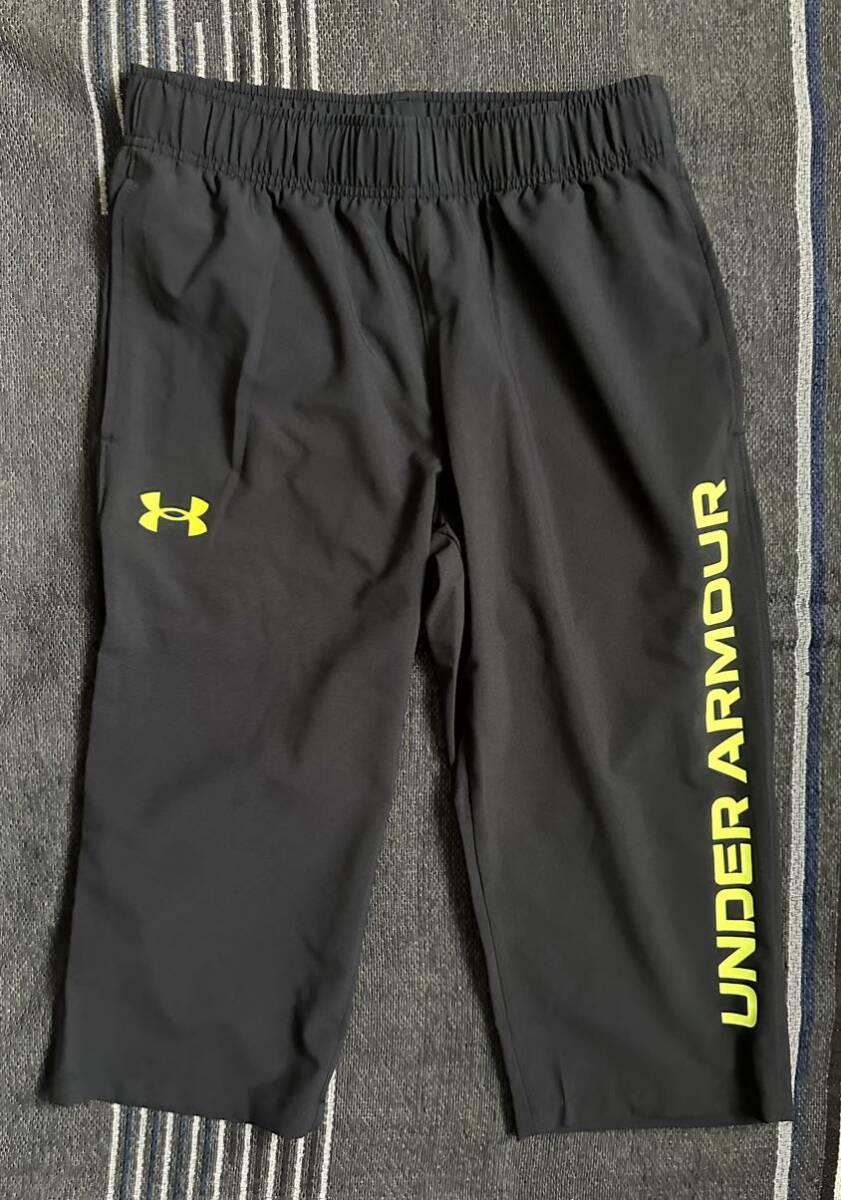 UNDER ARMOUR 新品未使用NEWMODEL UAフレッシュウーブンフルジップジャケット・UAフレッシュウーブンパンツトレーニングウェア４セット の画像6