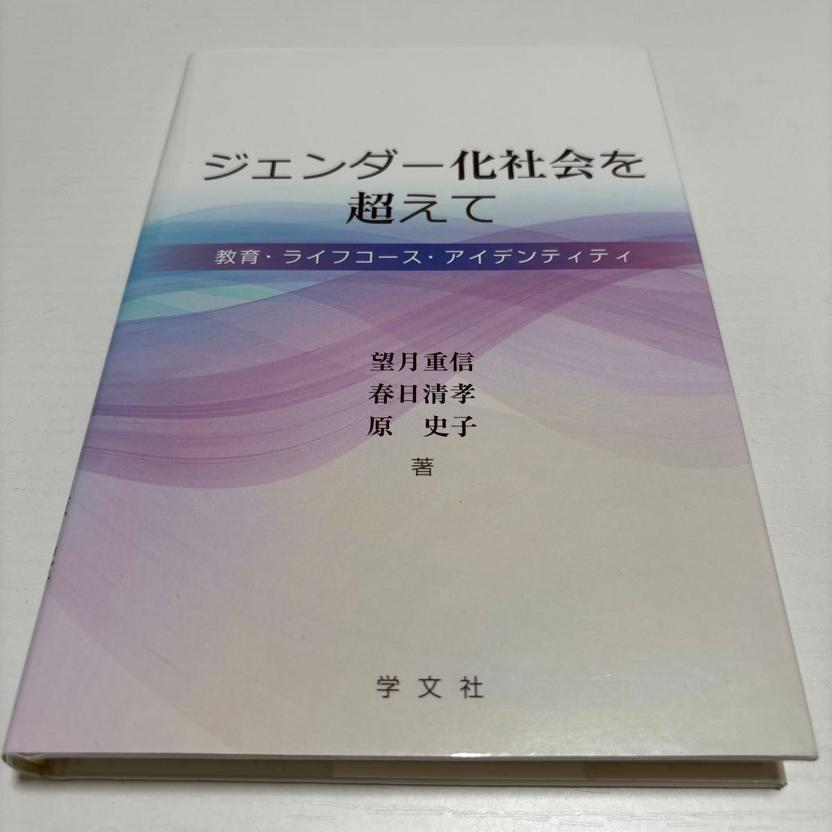 ジェンダー化社会を超えて　教育・ライフコース・アイデンティティ 望月重信／著　春日清孝／著　原史子／著