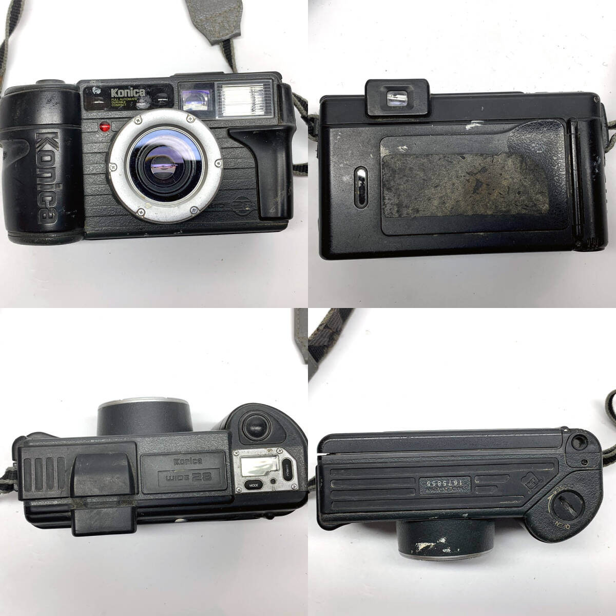 tu105 カメラ本体 未検品ジャンクまとめ9点 ※Konica Canon Nikon MINOLTA PENTAXの画像10