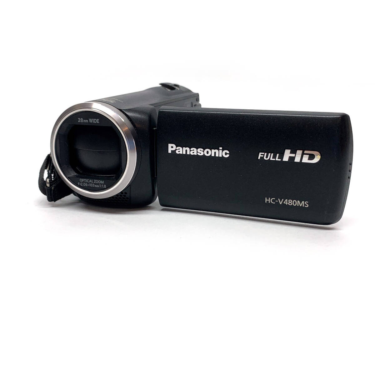 tu105　Panasonic パナソニック ビデオカメラ Full HP　HC-V480　MS　※中古現状品_画像1