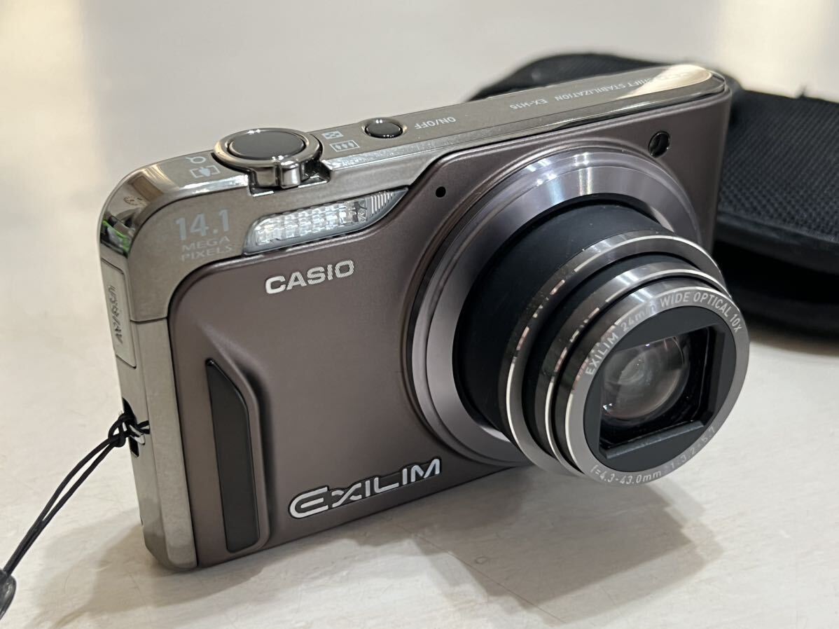 CASIO デジタルカメラ EXILIM EX-H15 ブラウン _画像4