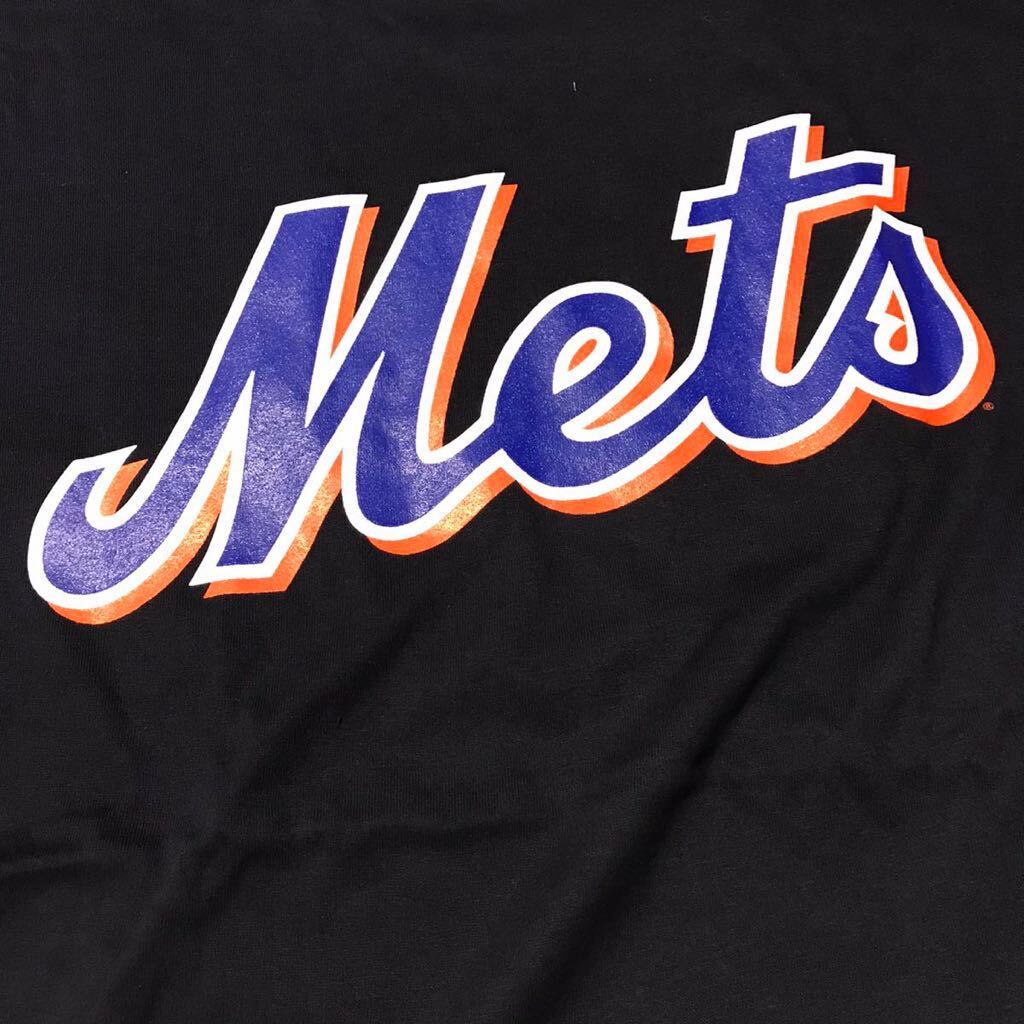 MLB ニューヨークメッツ 千賀滉大 #34 半袖Tシャツ マジェスティック メジャーリーグ グッズ　野球ウェア　メンズLサイズ　ブラック　黒_画像5