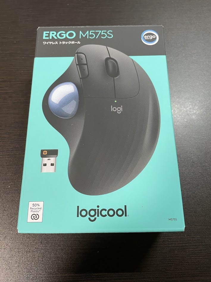 ERGO M575S Logicool mouse trackball 