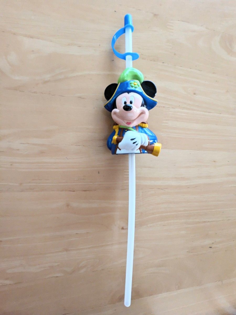 TOKYO Disney Sea　MICKY MOUSE　東京ディズニーシー　ミッキーマウス　ペットボトルストロー　ブルー
