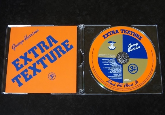 【CD 輸入盤】ジャケ不備あり　ジョージ・ハリスン　EXTRA TEXTURE　リマスター　ボーナス・トラック付　0602537913992_神経質な方はご遠慮下さいジャケ不備あり