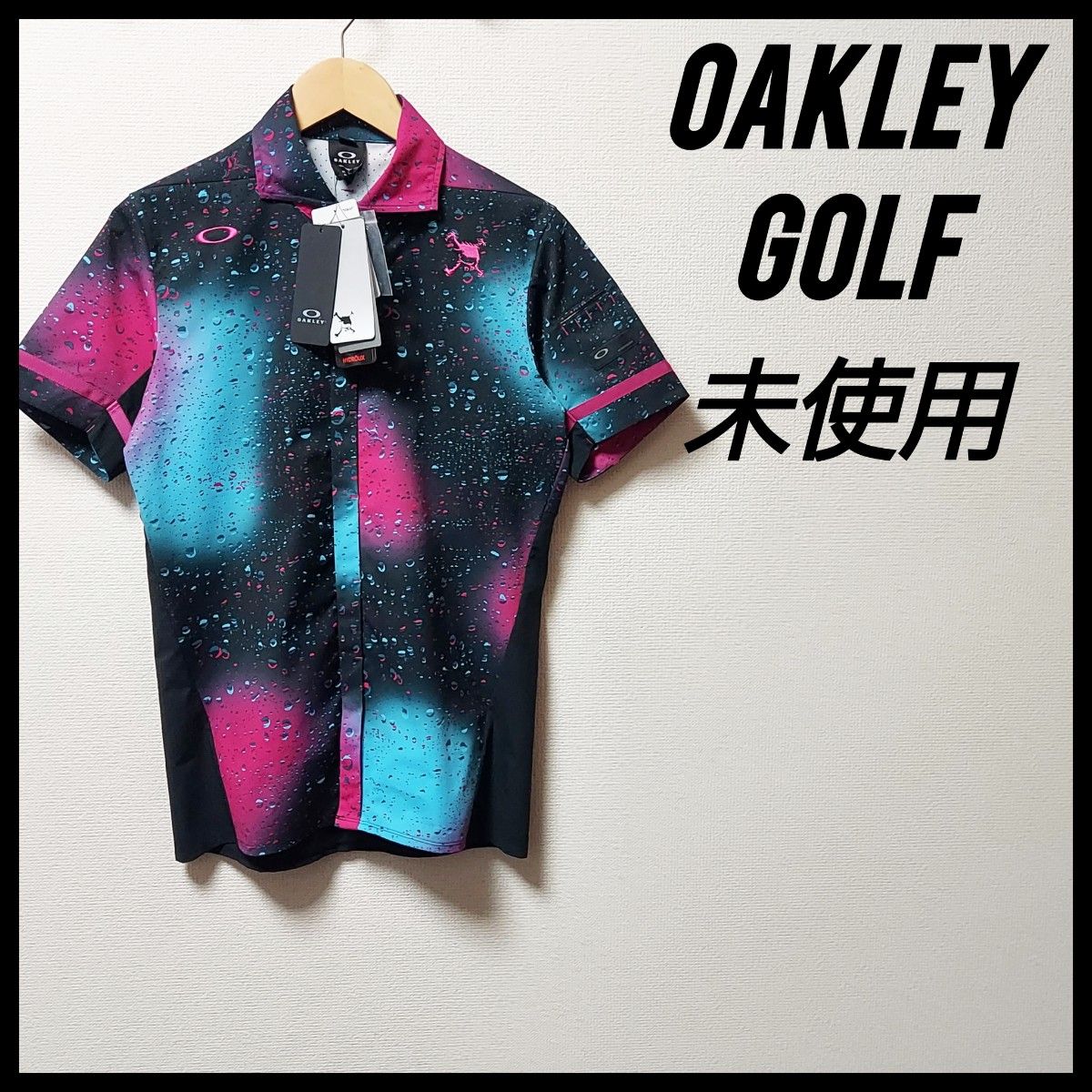OAKLEY　オークリー　ゴルフ　未使用　メンズ　Ｍサイズ　半袖　ポロシャツ　