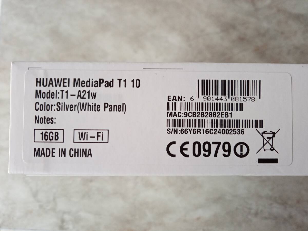 新品未使用 タブレット　HUAWEI MediaPad T1 10 T1-A21w wifi 16GB FORCE Club Edition 直ぐにお使い頂けます_画像3