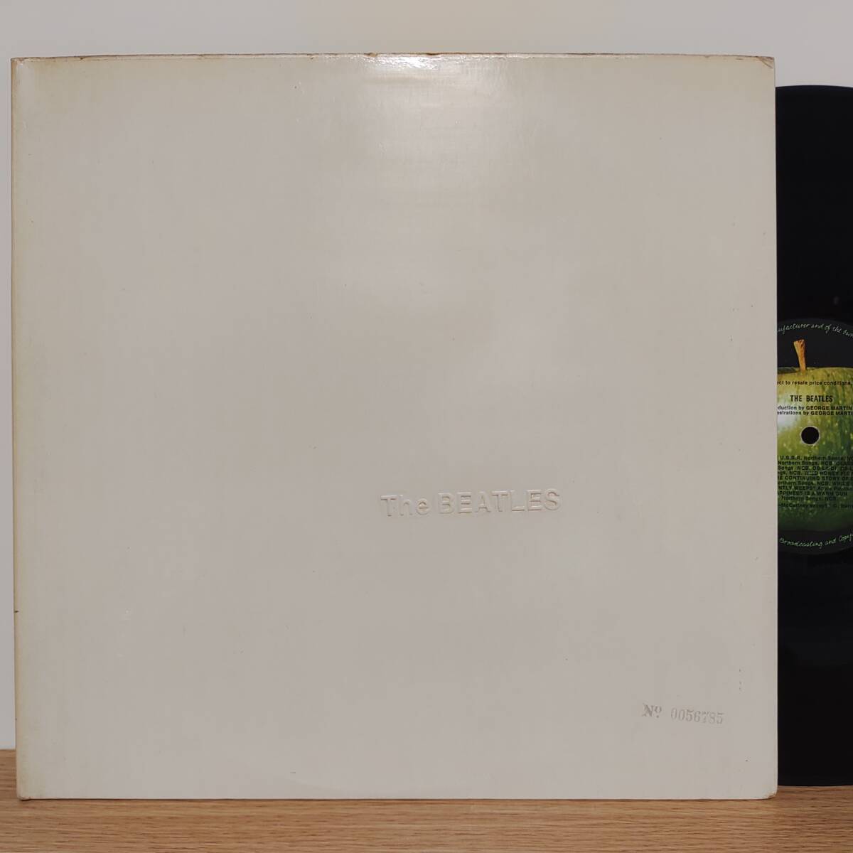 全面An EMI表記無 マトオール1 THE BEATLES【WHITE ALBUM】 PMC 7067-8 mono盤 付属品完品 保護紙有 UKファーストプレスの画像1