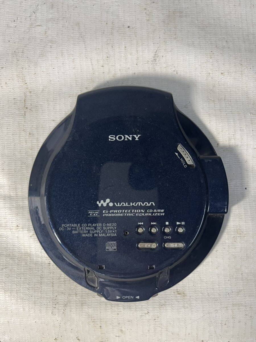 SONY ソニー WALKMAN D-NE20 動作未確認品_画像2