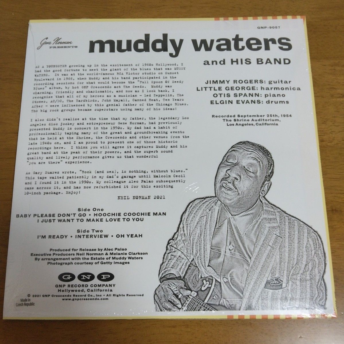 マディ・ウォーターズ / 限定10インチ・ライヴ・レコード / MUDDY WATERS LIVE IN LOS ANGELS