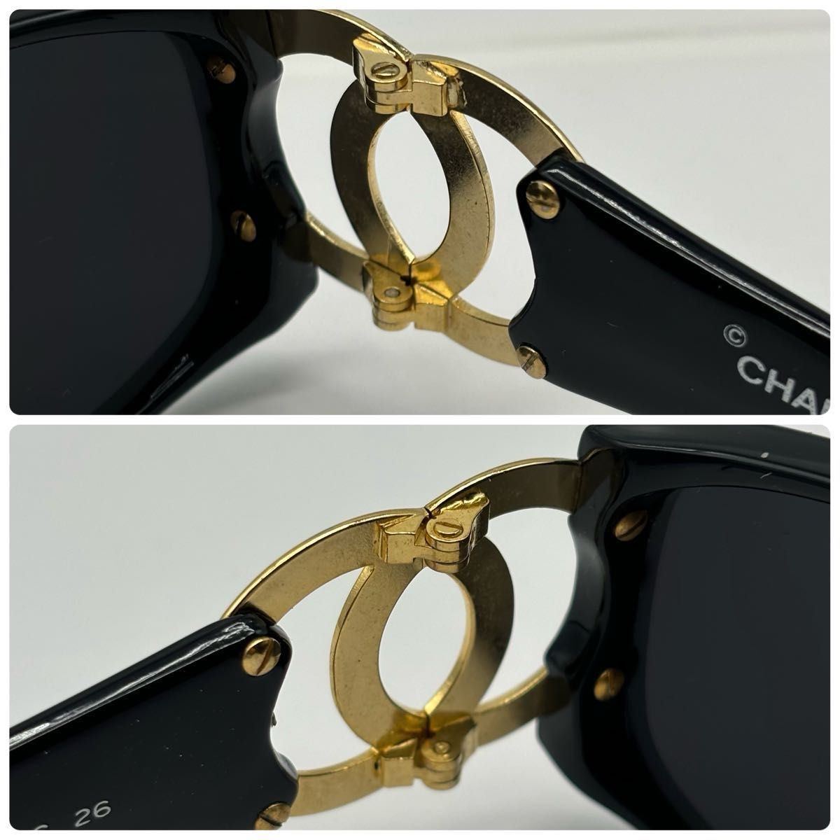 美品CHANEL シャネル 02466 26 ココマーク サングラス メガネ 美品CHANEL シャネル 02466 26 ココマーク サングラス メガネ