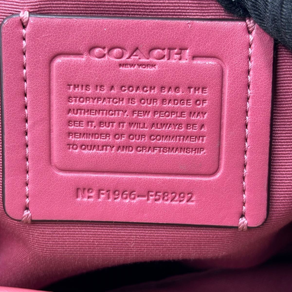 COACH コーチ シグネチャー レザー トートバッグ 肩掛け PVC ハンドバッグ