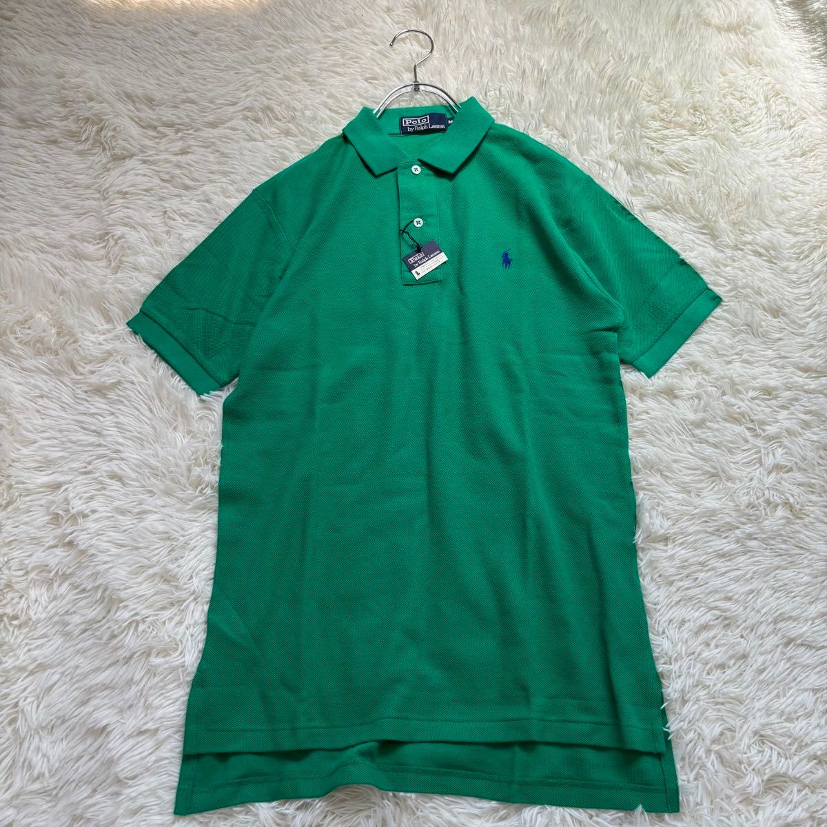 未使用品POLO RALPH LAURENポロラルフローレン　ポロシャツ　グリーン　Mサイズ