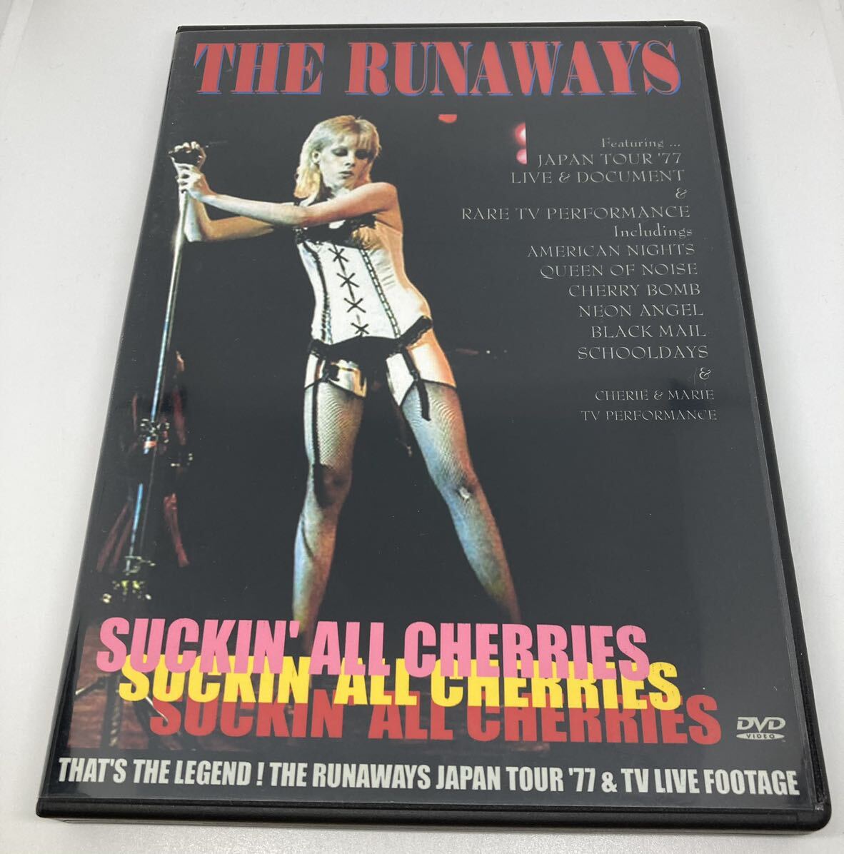 【DVD】ザ・ランナウェイズ The Runaways Suckin All Cherries Japan Tour 1977の画像1