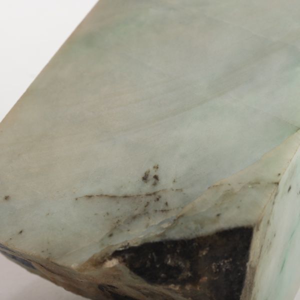 【氷】初だし 天然石 翡翠 ヒスイ 原石 約824g 初荷 骨董 古玩 古美術品 古道具 BJ295