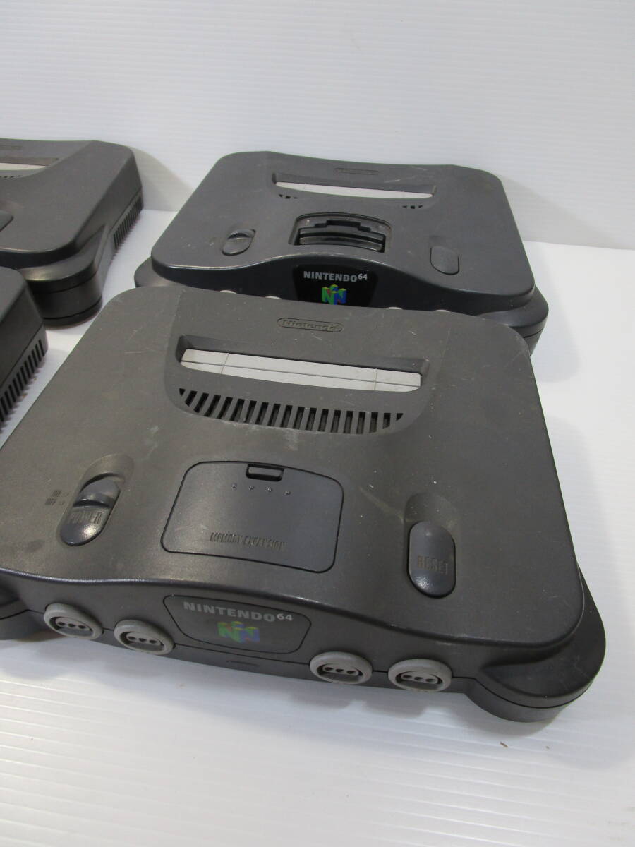 NINTENDO 64 （ニンテンドー64）本体のみ ４台まとめて （現状品）の画像4