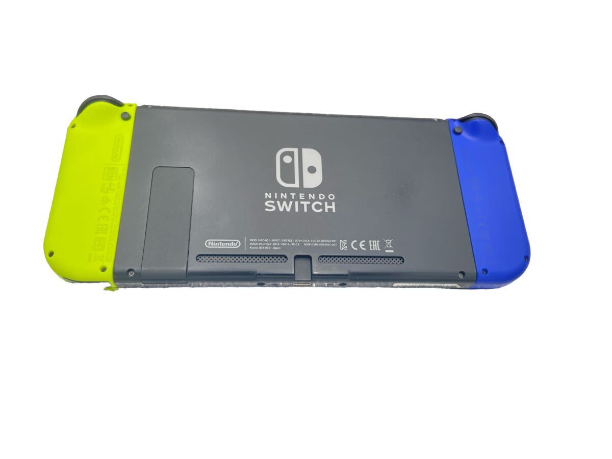 ニンテンドースイッチ Nintendo Switch 本体セット 任天堂 旧型 Joy-Con 色違い 初期化済み 動作確認済み ゲーム機 良品の画像5