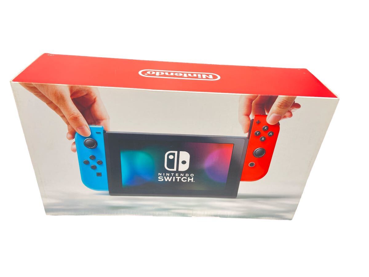 ニンテンドースイッチ Nintendo Switch 本体セット 任天堂 旧型 Joy-Con 色違い 初期化済み 動作確認済み ゲーム機 良品の画像6