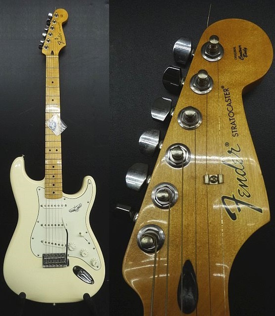 Fender Stratocaster エレキギター メキシコ製 2016-2017 フェンダー ストラトキャスター 簡易音出しのみ確認 現状品 ★2726の画像1