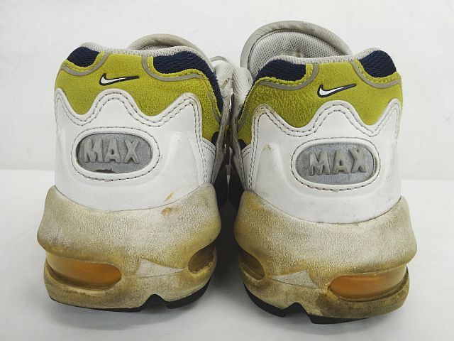 NIKE AIR MAX 96 II ナイキ エアマックス96 II CZ1921-100 US9.5 27.5cm 白×ネイビー系 箱付 の画像5