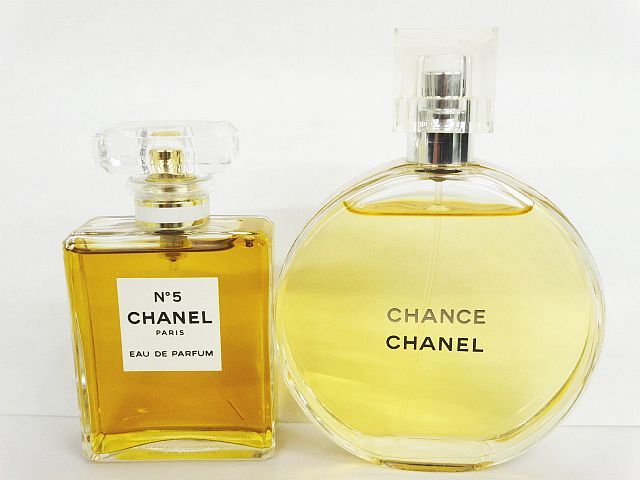 残量多 シャネル 香水 2点セット CHANEL CHANCE 100ml EDT オーデトワレ チャンス CHANEL No.5 50ml EDP オーデパルファム の画像1