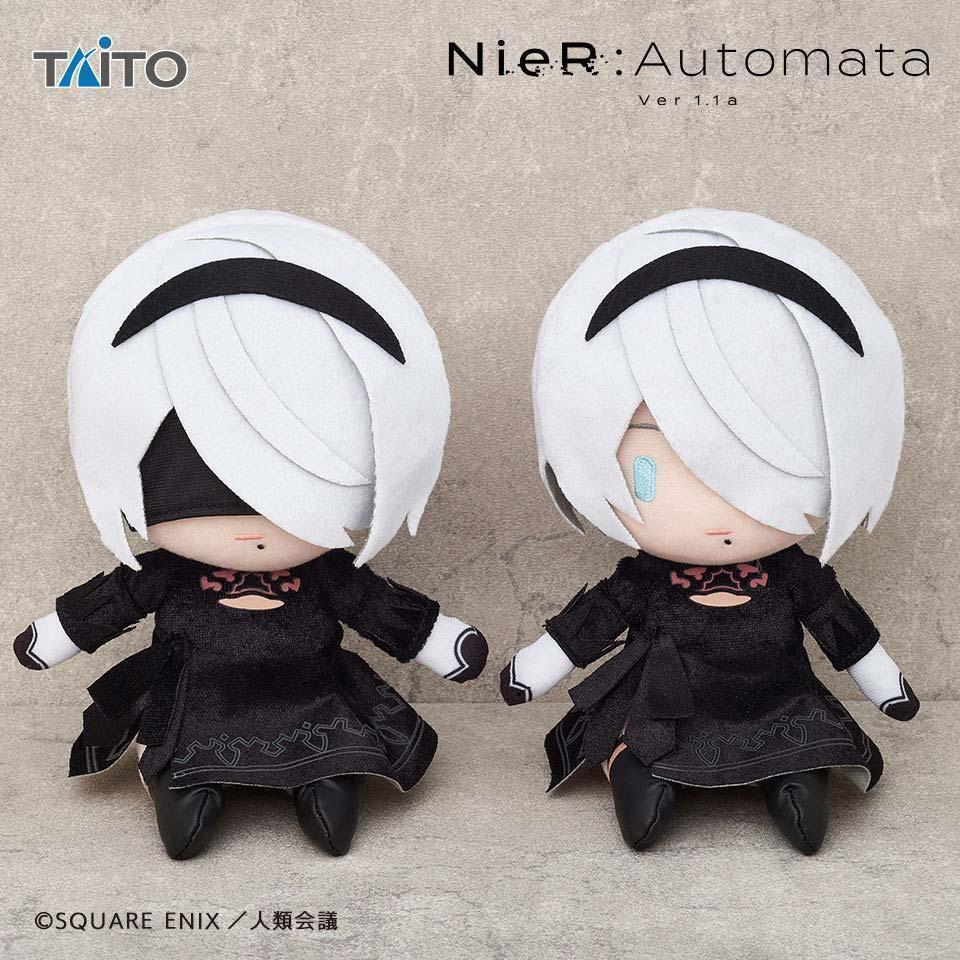 【オンクレ未開封品】NieR:Automata デフォルメぬいぐるみ 2B_画像1