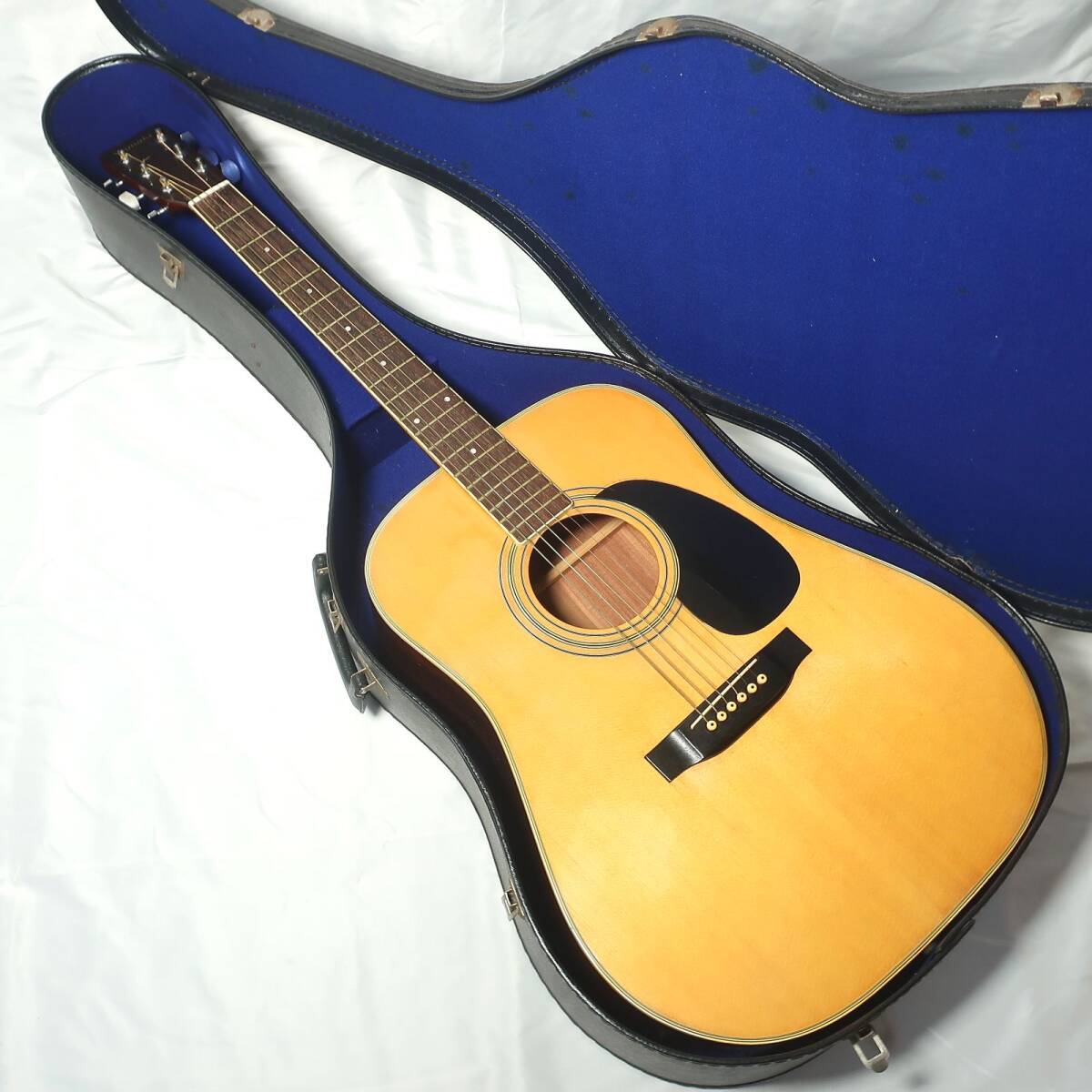 YAMAKI YW-20 アコースティックギター ハードケース付き ヤマキ ビンテージ 楽器/170サイズの画像1
