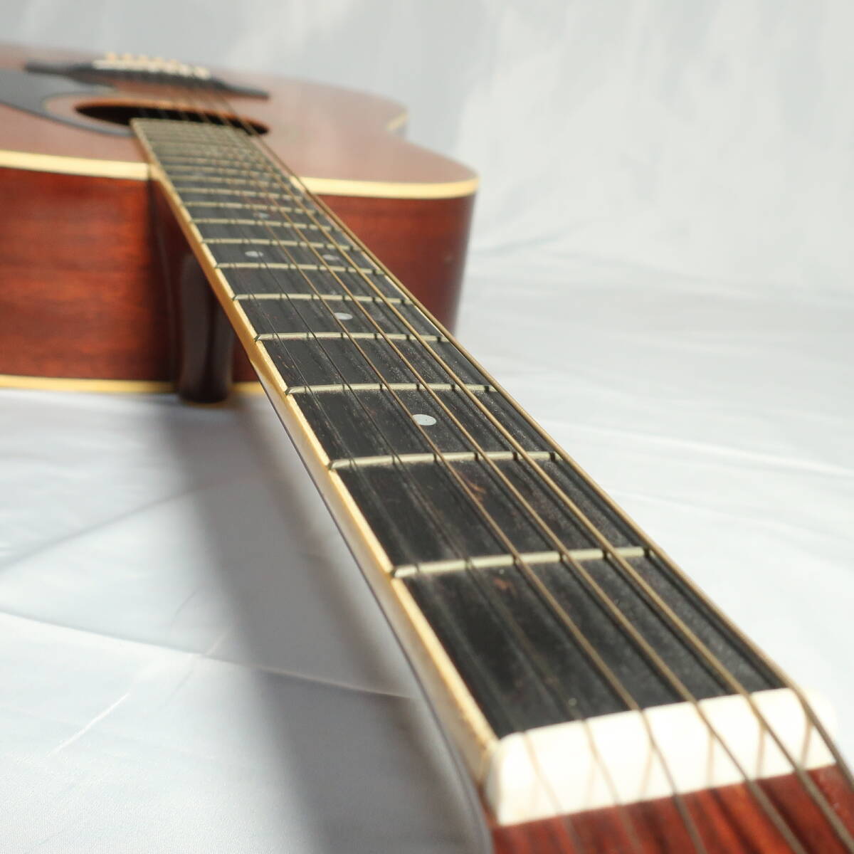 YAMAHA FG-200D アコースティックギター ケース付き ドレッドノートタイプ ヤマハ 楽器/170サイズの画像7