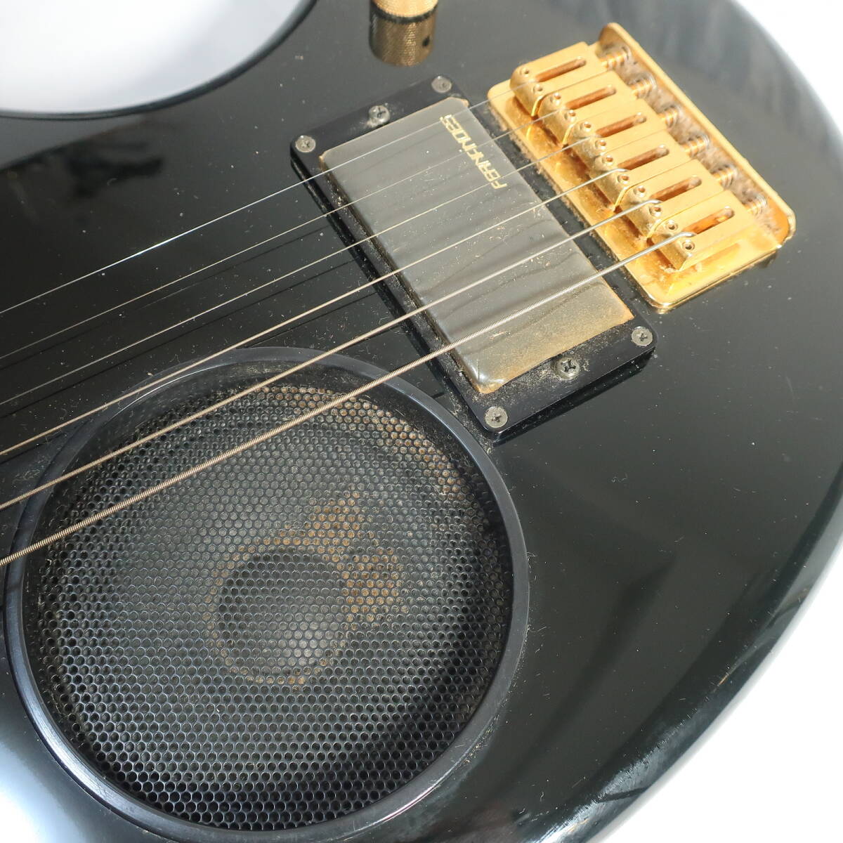 FERNANDES ZO-3 エレキギター ケース付き ブラック GOTOHペグ フェルナンデス 楽器/140サイズの画像9