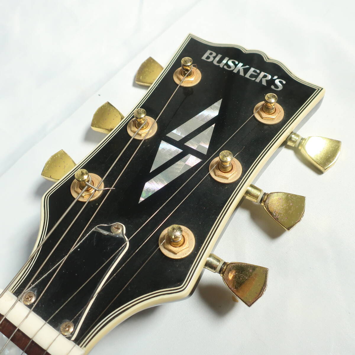 BUSKERS BLC300 レスポールタイプ エレキギター ギブソンヘッドシェイプ バスカーズ 楽器/160サイズ【試奏動画あり】の画像3