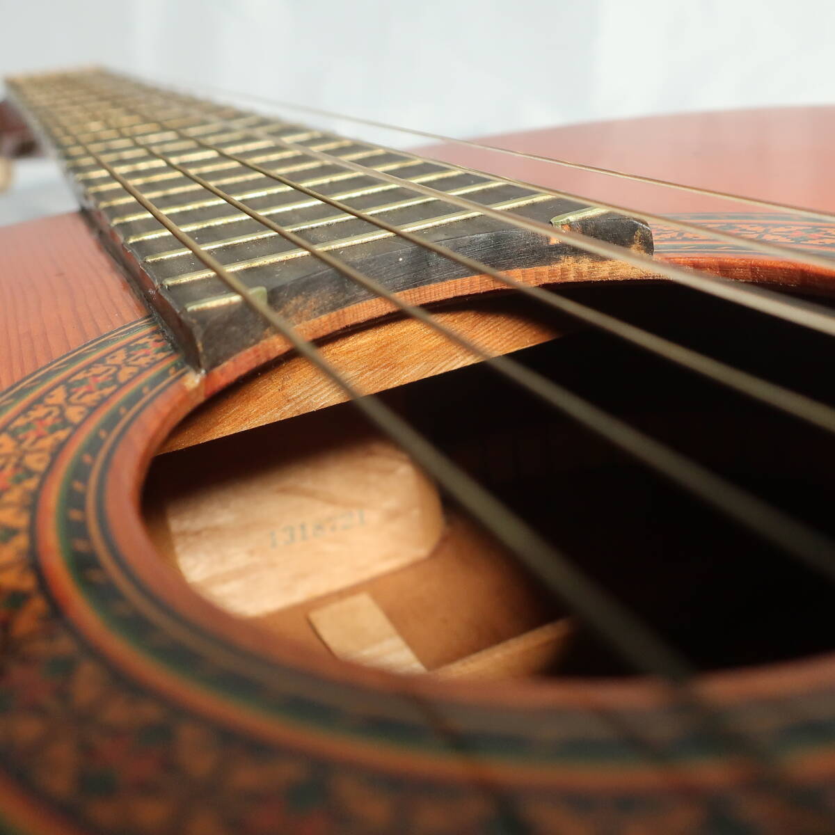 YAMAHA G-90A トップ単板 クラシックギター ヤマハ製ハードケース付き 楽器/180サイズの画像4