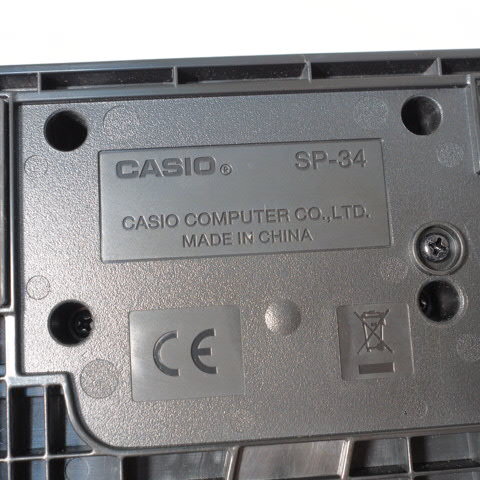 CASIO SP-34 電子ピアノ用ペダル サスティンペダル Privia専用 楽器/60サイズの画像6