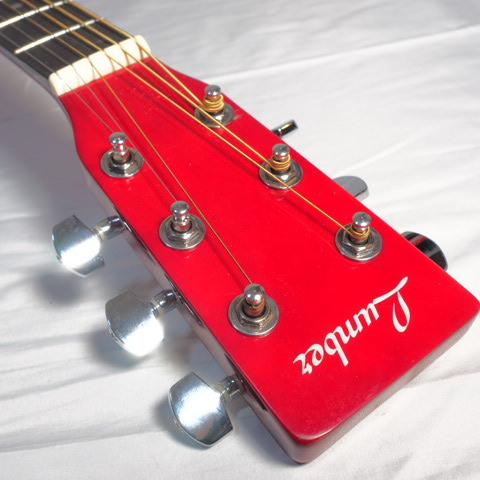 美品 Lumber LFG10RDS アコースティックギター ケース付き 島村楽器オリジナル ランバー/160サイズの画像5