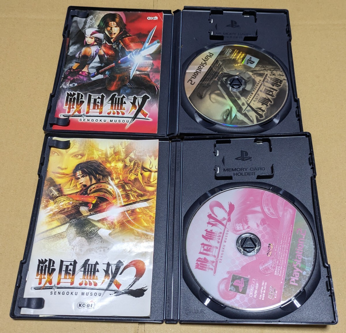 【送料無料】【PS2】 戦国無双2 Empires 猛将伝 戦国無双 4点まとめ売りの画像2