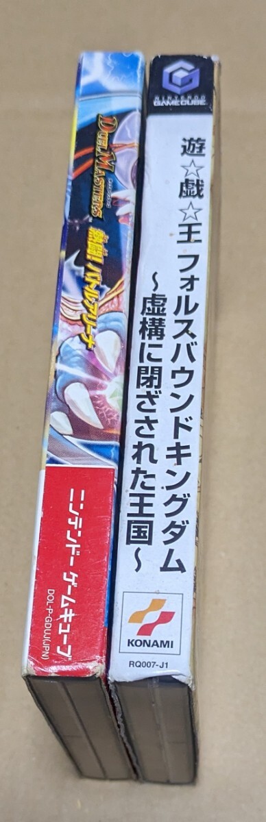 【外箱&ハガキ付き】【送料無料】遊戯王 デュエルマスターズ ゲームキューブ GC 2点セットまとめ売り