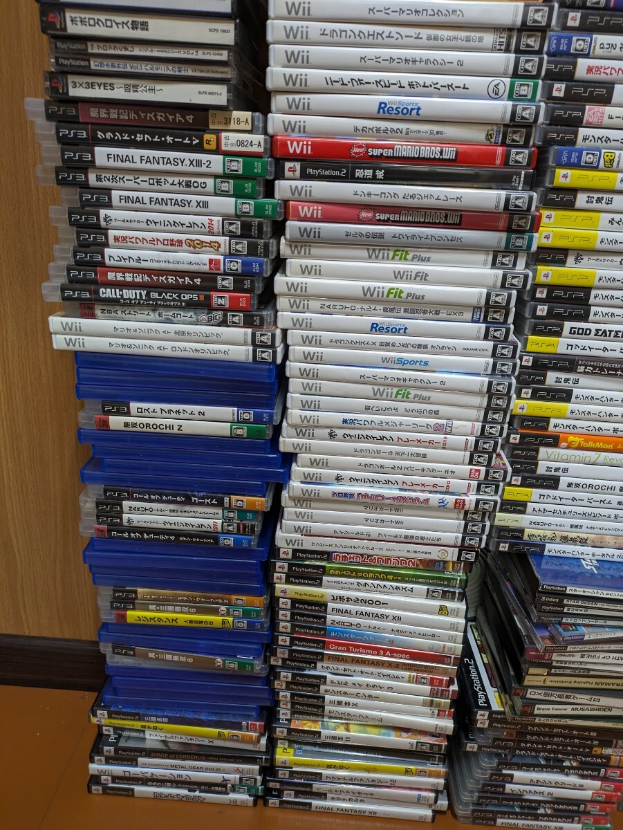 【ジャンク】【1円スタート】PSP/PS2/PS3/PS1/Wiiいろいろセット ゲームソフト 大量 まとめ売り 【A4】の画像4