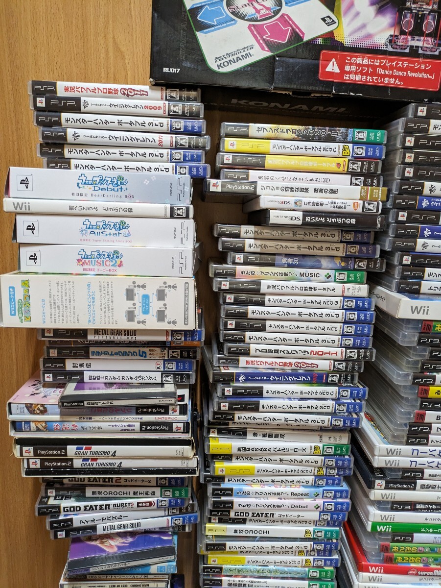 【ジャンク】【1円スタート】PSP/PS2/PS3/PS1/Wii/DSいろいろセット ゲームソフト 大量 まとめ売り 【A1】の画像2