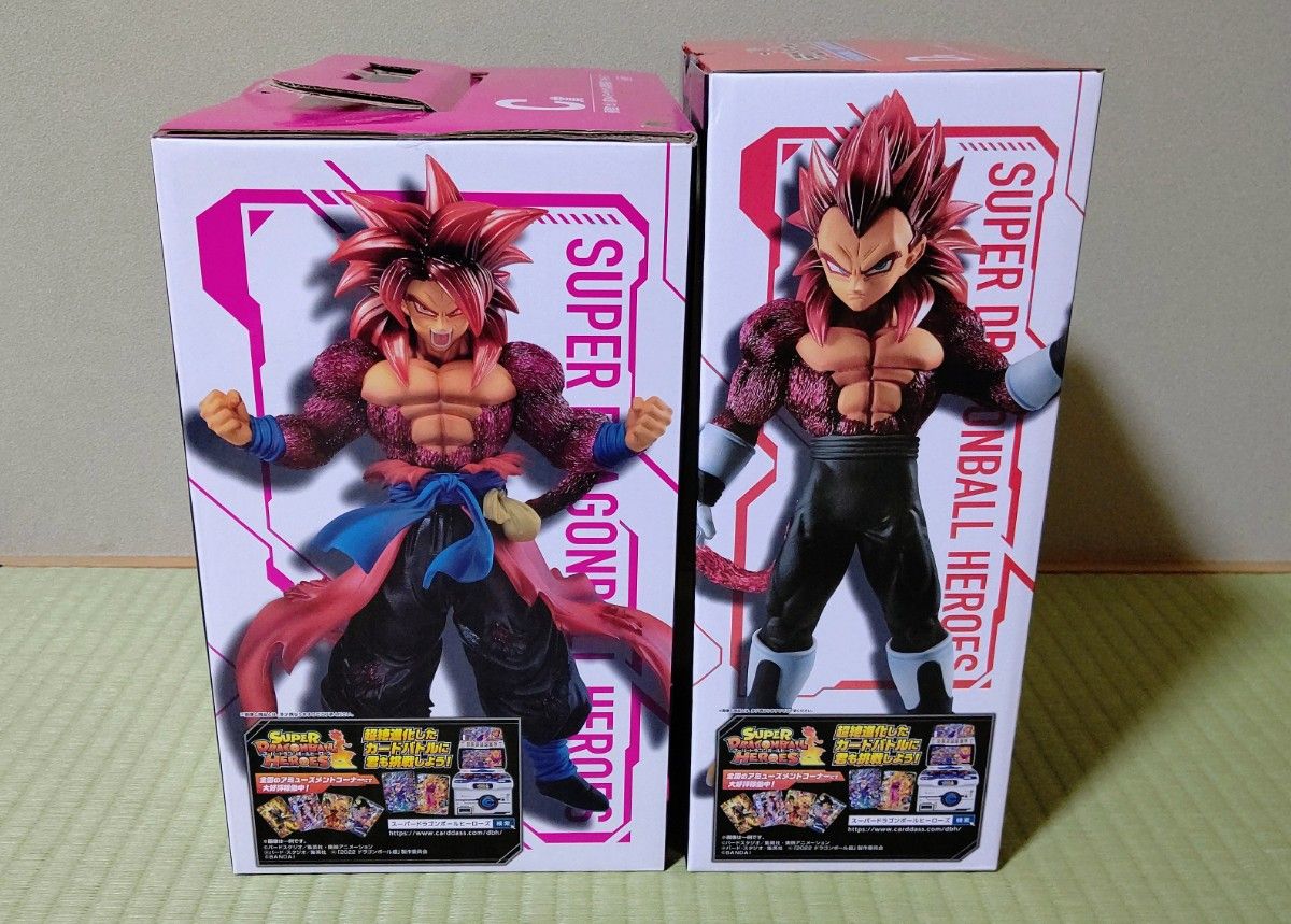 一番くじ ドラゴンボール SUPER DRAGONBALL HEROES 4th MISSION C賞＋D賞フィギュアセット