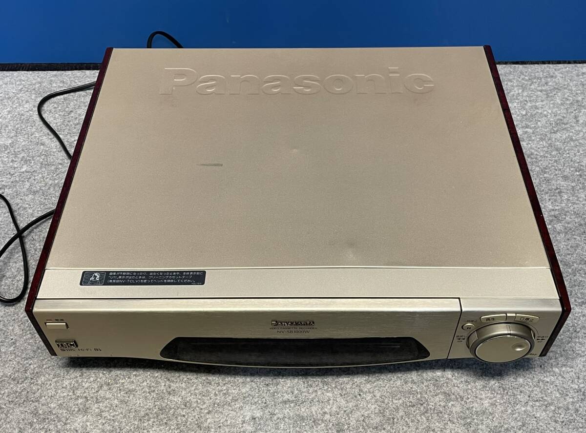 ◎パナソニックPanasonic☆NV-SB1000W SVHSビデオデッキ☆の画像2