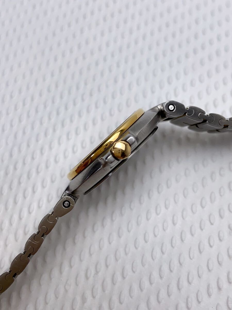 T981 прекрасный товар dunhill Dunhill женские наручные часы кварц работа средний Gold циферблат комбинированный цвет 