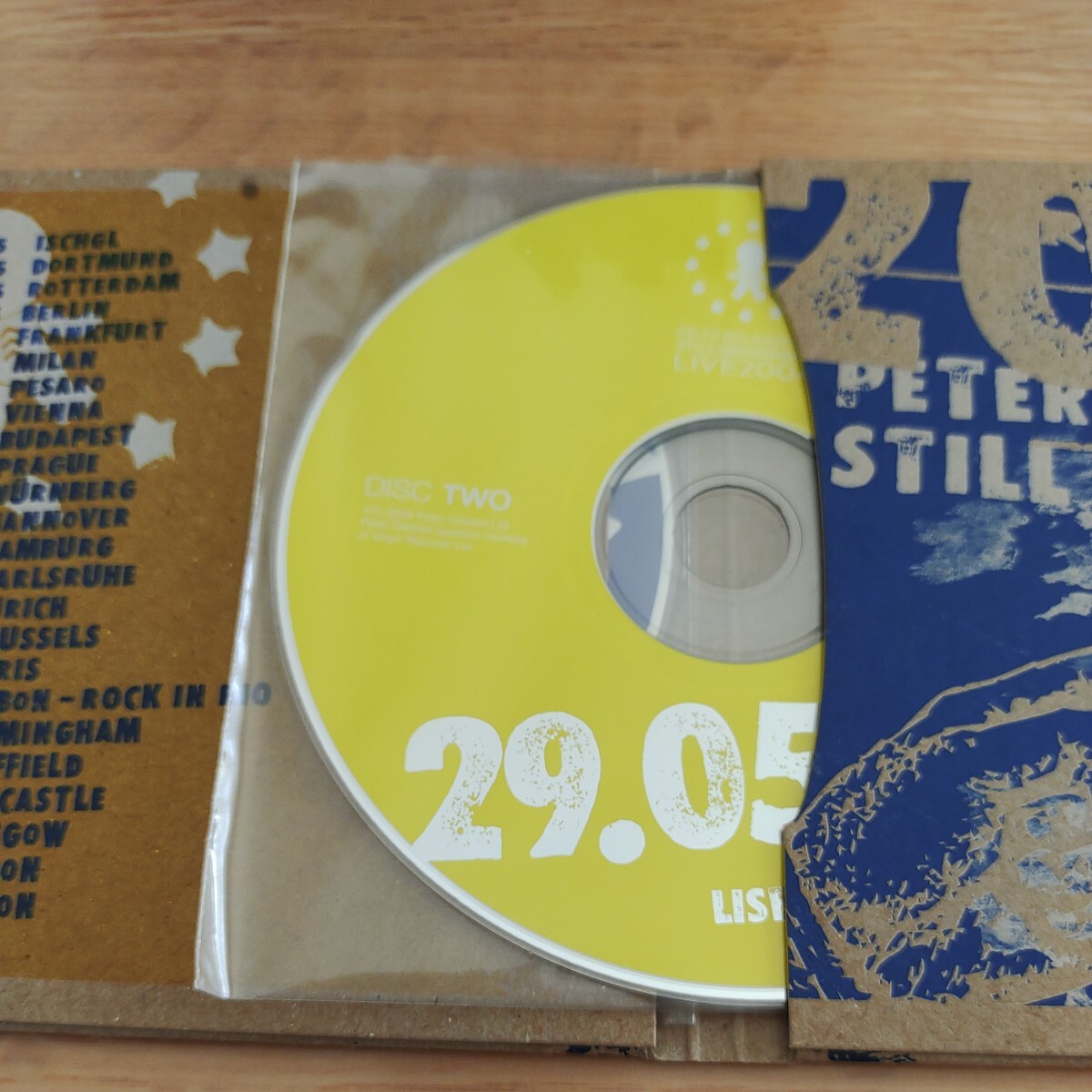 Peter Gabriel / Still Growing Up Live 2004 : 20 Concert (輸入盤40CD) ピーター・ガブリエルの画像5