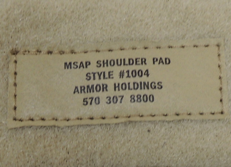 米軍放出品 MSAP SHOULDER PAD ショルダーパットの画像3